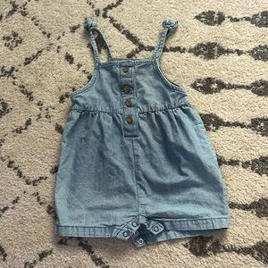 Carters denim jumper- size: 6 months